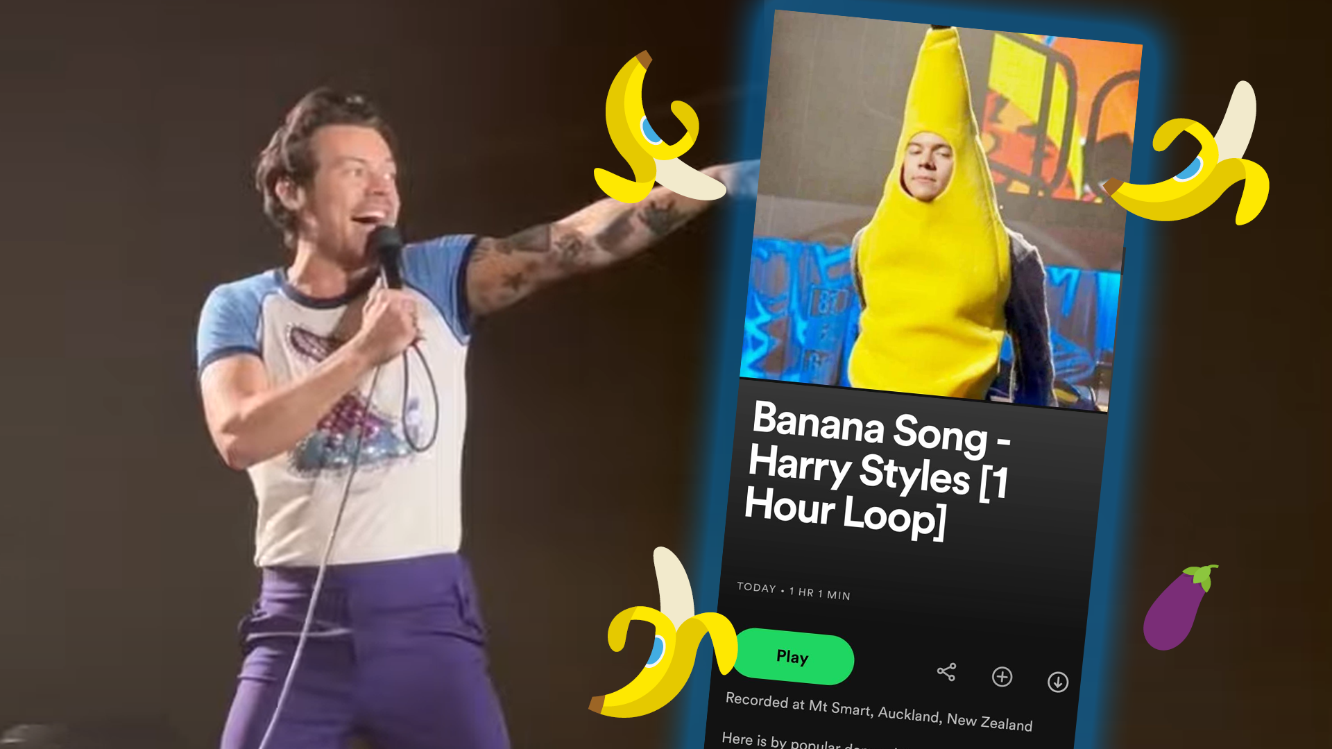 Love Harry Styles' 'Banana' song? We made a 1-hour loop of it