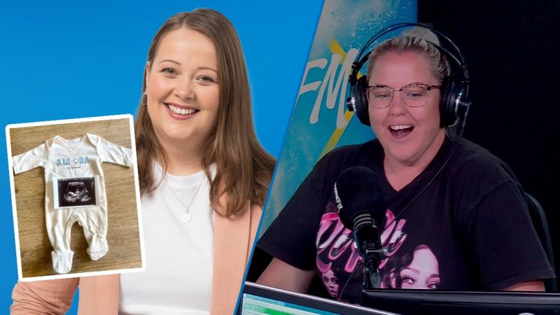 Ex-producer Sam announces she's pregnant to The Breakfast Club