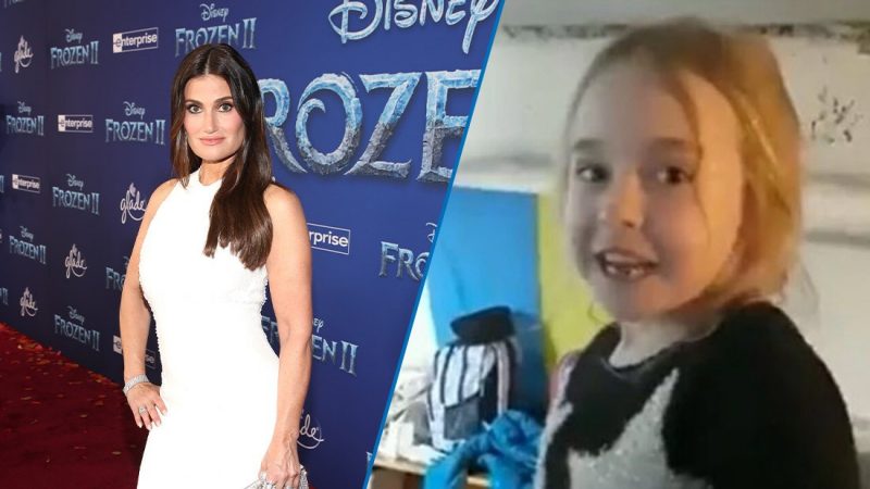 'Frozen' stars send messages of support to Ukrainian girl singing 'Let It Go' from shelter