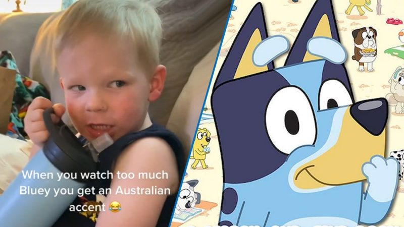 American kid develops Aussie accent from watching too much 'Bluey'