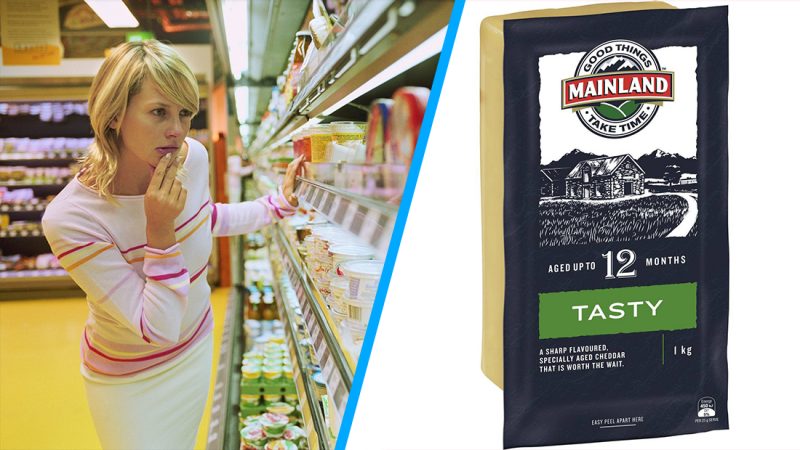 A block of tasty cheese now costs over $20 in Kiwi supermarkets