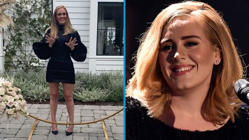 Adele shows off huge weight loss in Instagram post celebrating her birthday