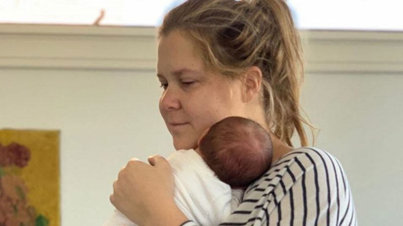 Amy Schumer talks about how she realised she'd accidentally named her son 'genital'