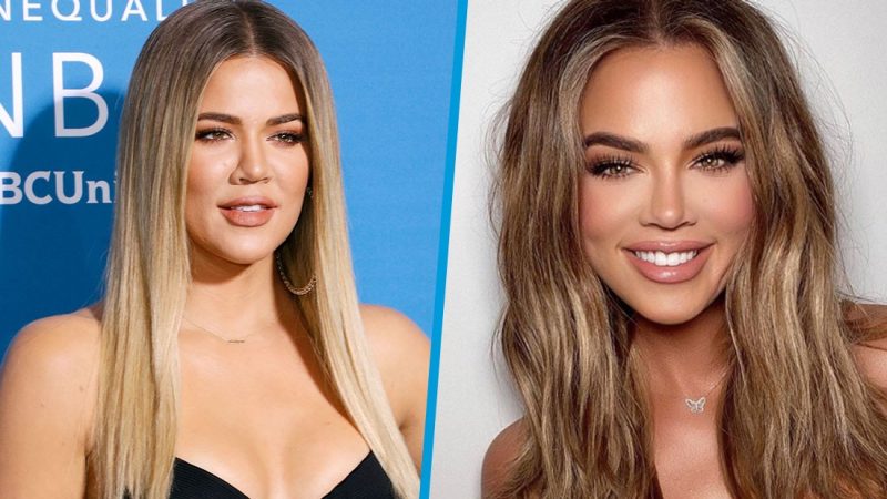 People are freaking out over Khloe Kardashian's 'brand new face