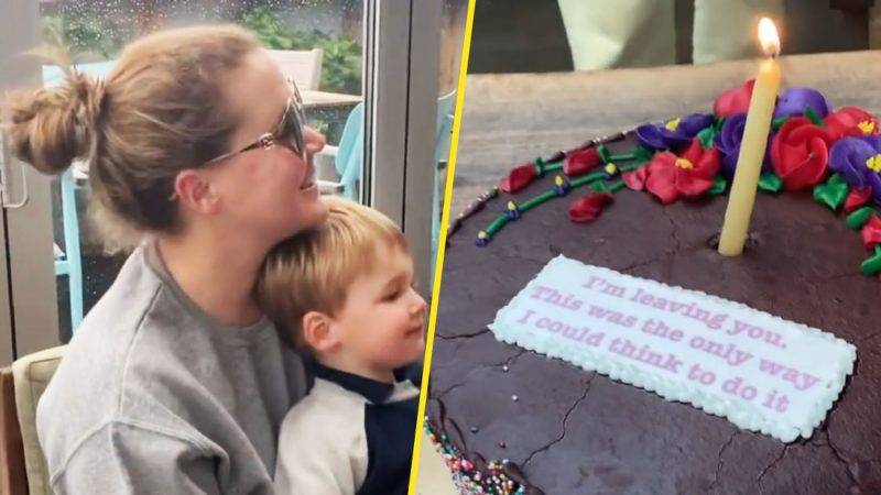 Amy Schumer's husband uses cake to brutally troll her on her 40th birthday