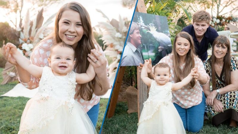 Bindi Irwin's family celebrate her daughter's first birthday with animal themed party
