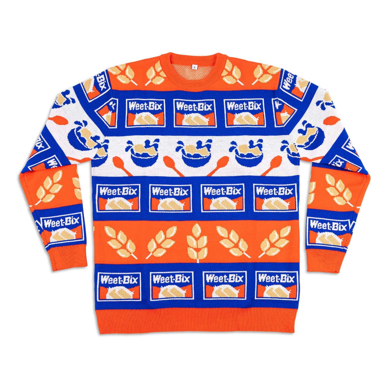 You can now buy an 80s-inspired Weet-Bix 'Ugly Sweater'