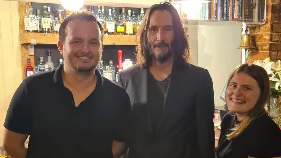 'Magical': Keanu Reeves promises to come to wedding of UK fans and actually shows