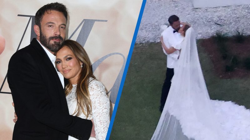 Why was J-Lo and Ben Affleck's lavish second wedding so controversial?
