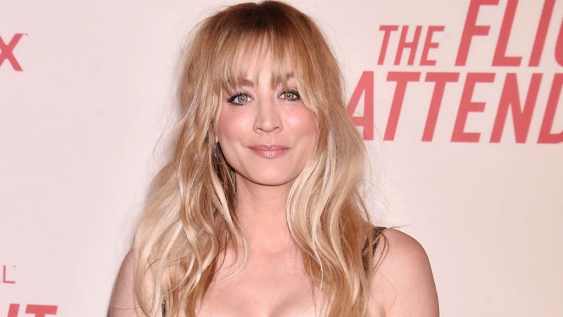 Kaley Cuoco expecting her first child with Tom Pelphrey
