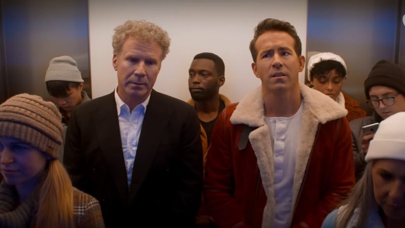 Ryan Reynolds and Will Ferrell's new Christmas movie trailer released