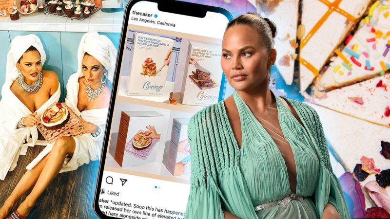 Chrissy Teigen responds to Kiwi cake brand The Caker's accusations that she copied her business