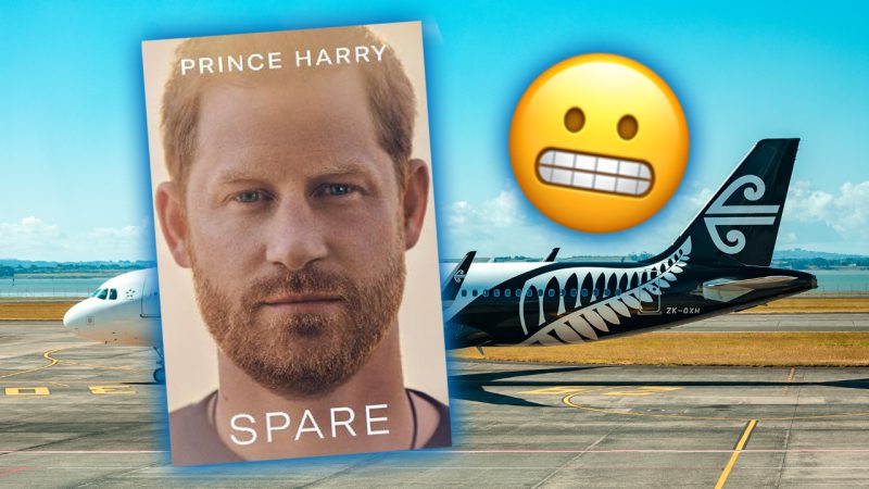 Air New Zealand gives subtle dig about being mentioned in Prince Harry's memoir