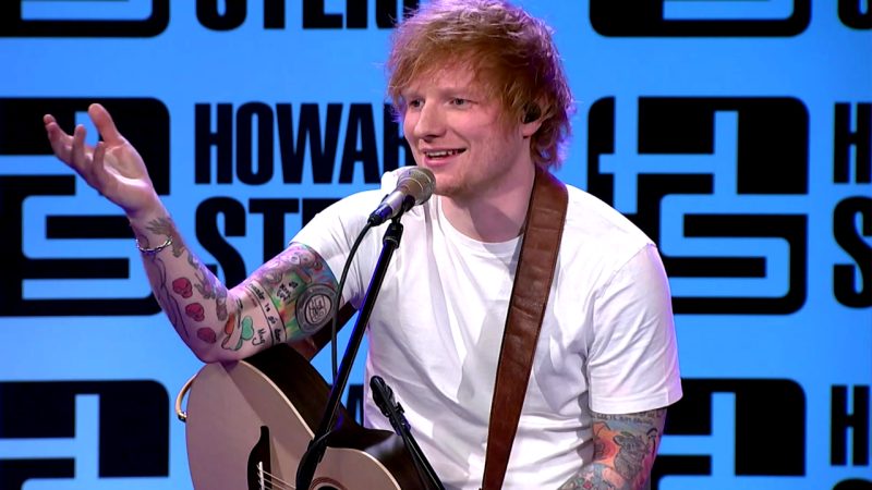 Ed Sheeran shows on his guitar how he won his copyright lawsuit and avoided retiring from music