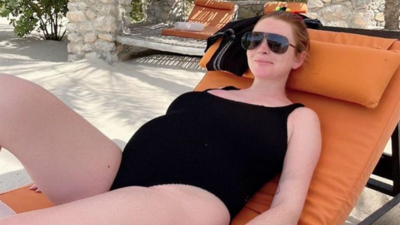 Lindsay Lohan ‘expecting a baby boy with husband Bader Shammas’