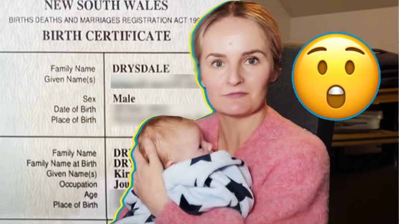 Aussie Journalist Proves a Point by Giving Her Newborn Baby Possibly The World's Crookest Name