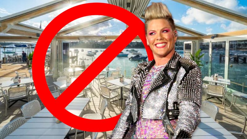 Austrailan club apologises to Pink after denying her entry for having no ID