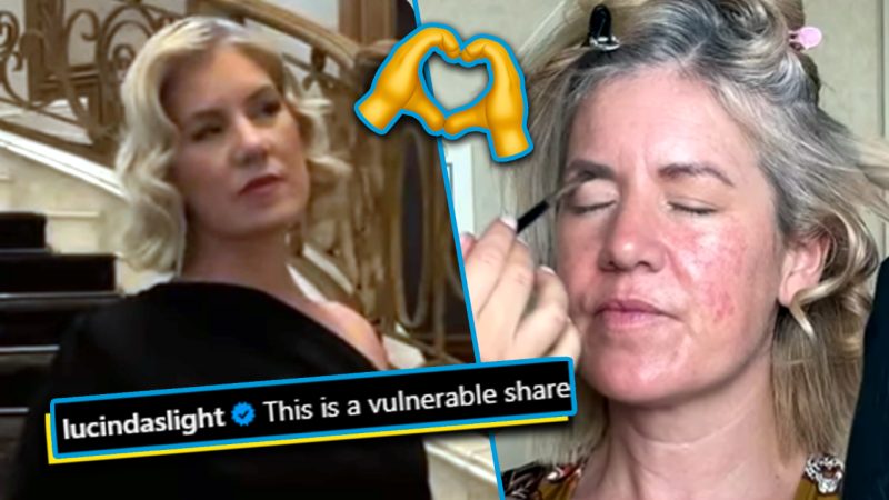 MAFS AU's Lucinda Light shares ‘raw’ insecurities after she's caught off guard in glam video