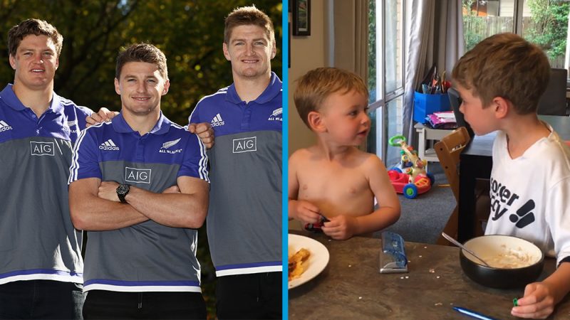 Kiwi brothers adorably argue over which 'Barrett brother' they are