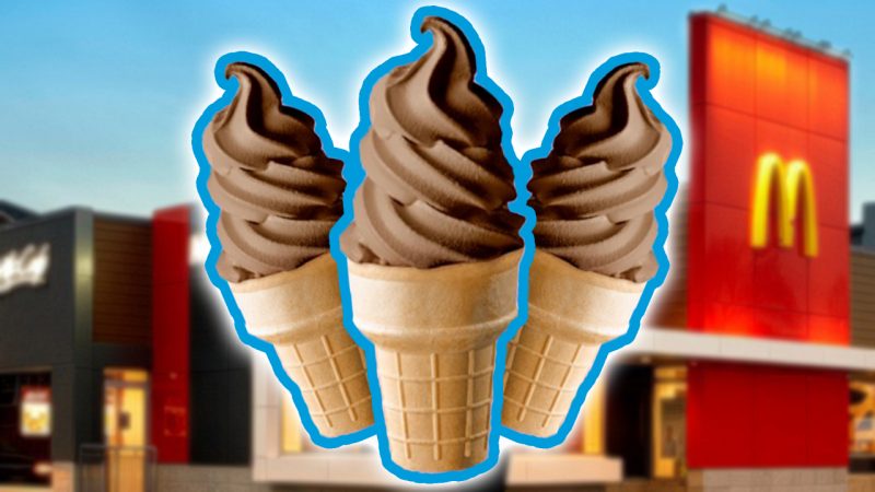 McDonalds is bringing their chocolate soft-serve to NZ