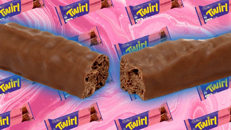 Cadbury Introduces a Limited Edition Strawberry Twirl