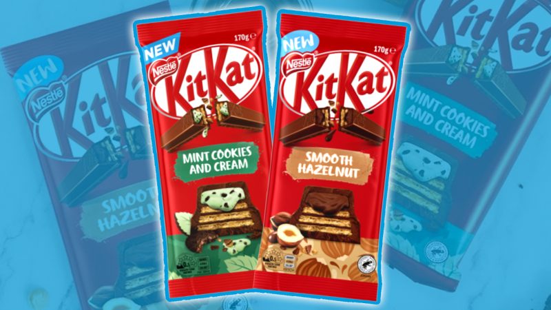 KitKat have released 2 new 'delicious and unique' choc blocks, and no, I'm not sharing