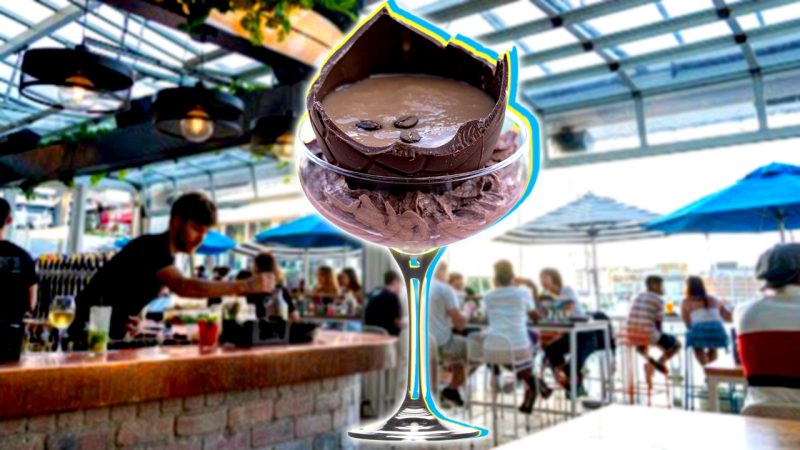This AKL bar is selling 'Egg-spresso Martinis' in a choc egg and we got our hands on the recipe