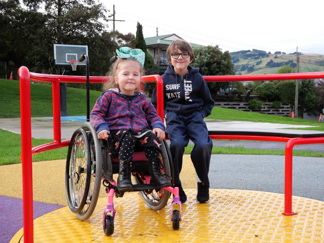 Dunedin kid makes playground more accessible after friend in wheelchair couldn’t play with him