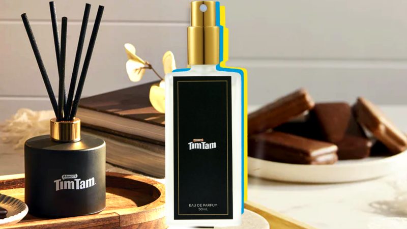 Tim Tam has released a special Mother's Day perfume, and what's a sweeter gift than that?