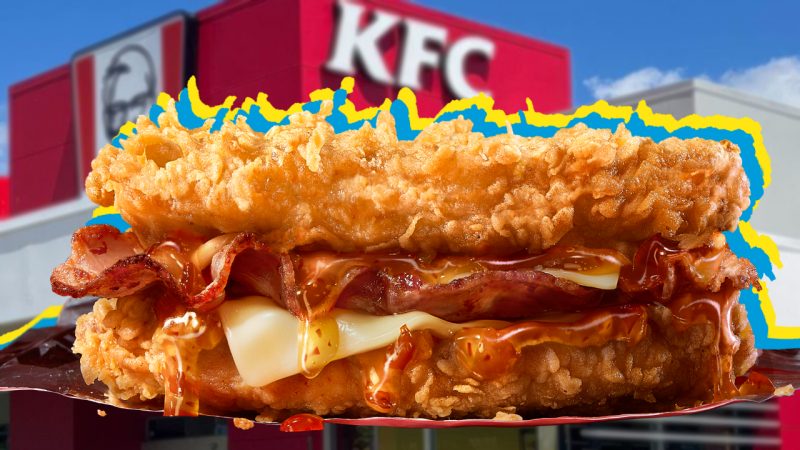KFC just dropped an incredible sweet new Double Down, and excuse me while I wipe my drool
