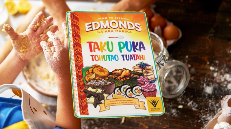 Edmonds’ iconic Kiwi kids cookbook now available in te reo Māori with new recipes added