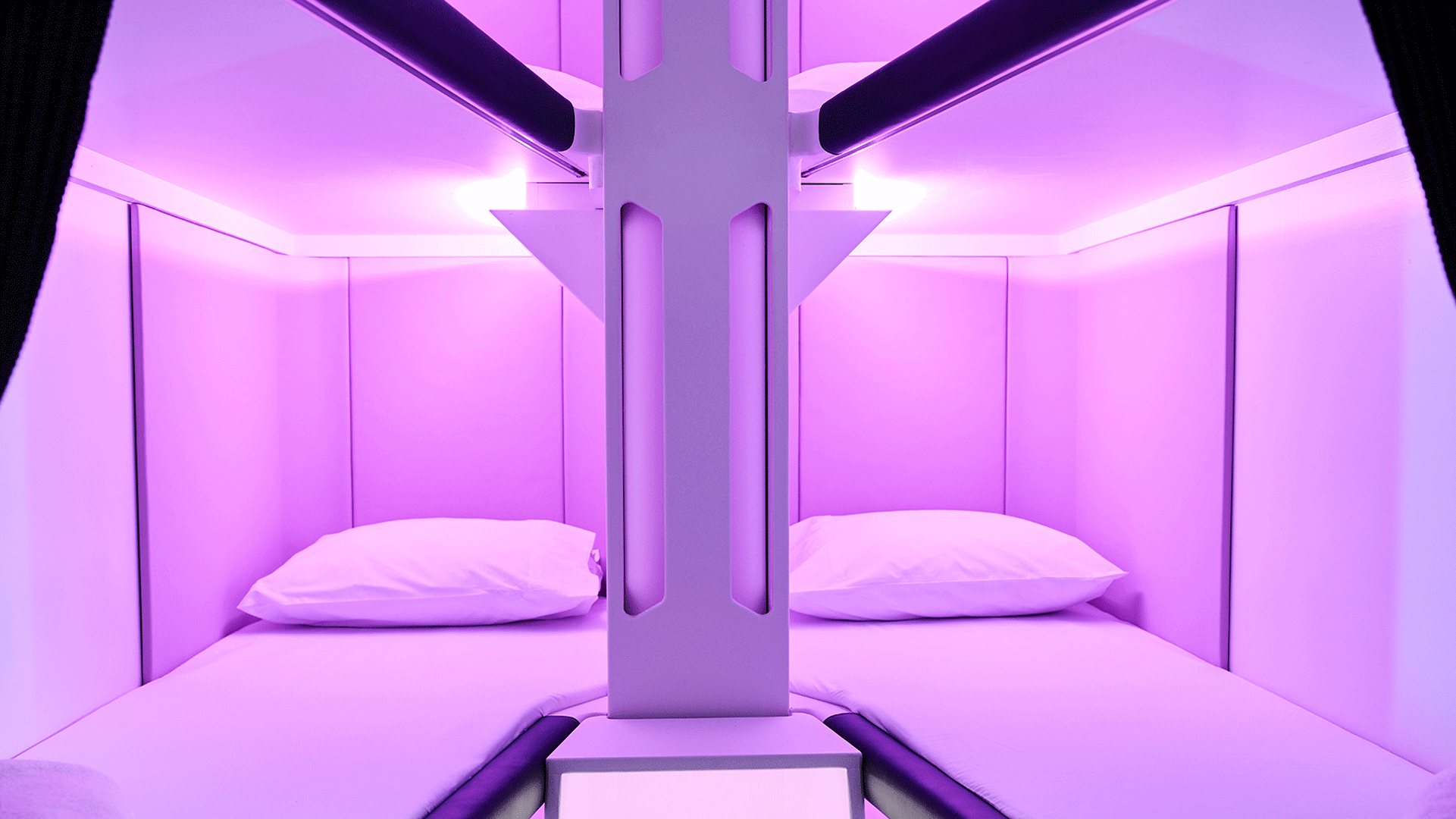 We tried 'Skynest', Air New Zealand's long-haul bunk beds where you can snooze in 4-hour slots