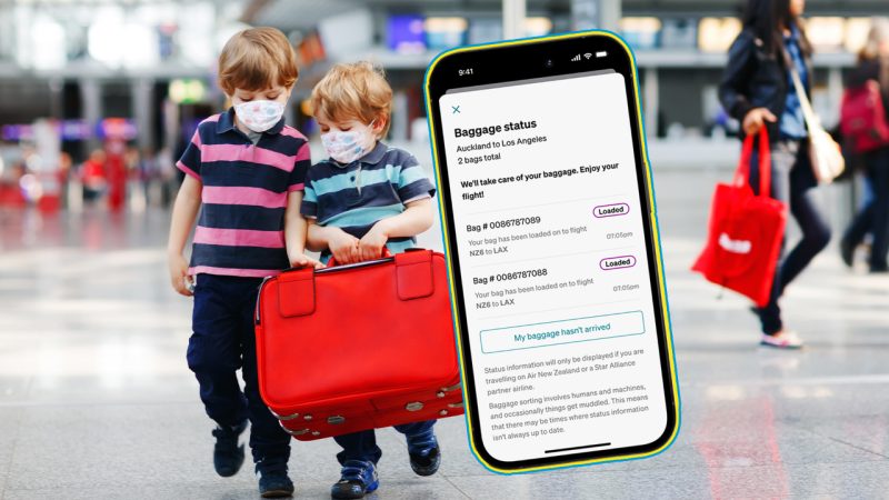 If you've ever lost your bag on a flight, Air NZ now has a luggage-tracking solution