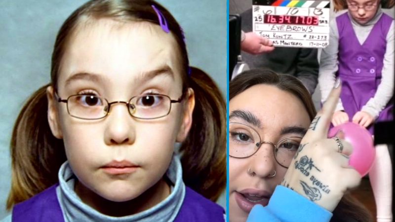 The little girl with the dancing eyebrows from the iconic Cadbury ad just dropped a huge secret