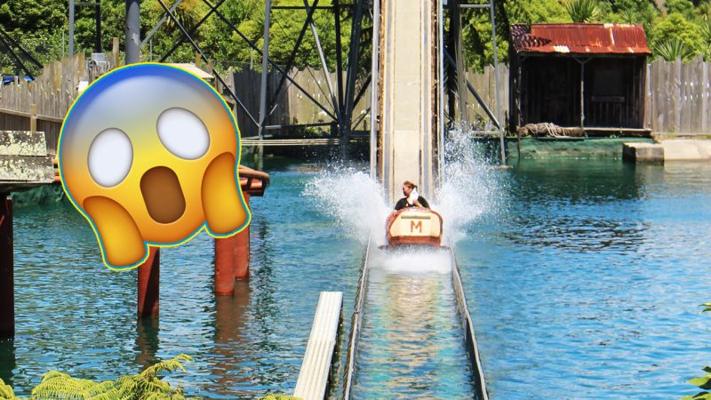 'Extraordinary event': The Log Flume flipped at Rainbow's End and they had to close it