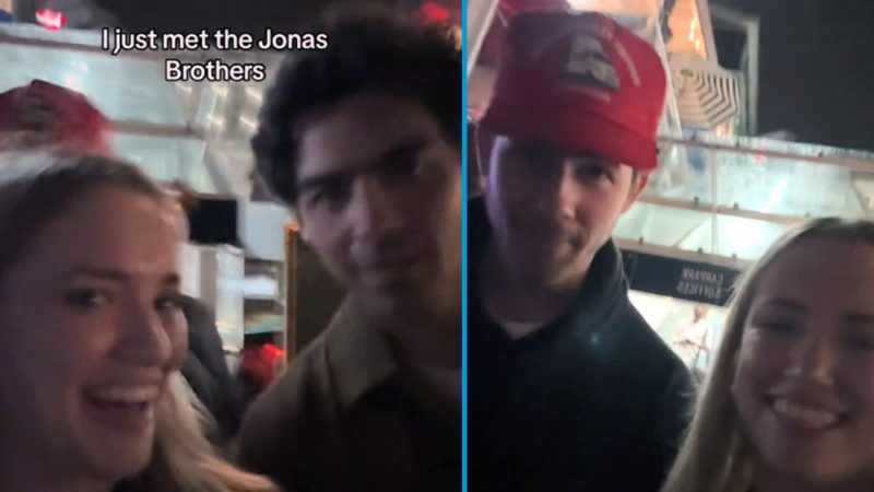 A Kiwi girl casually met the Jonas Brothers in Auckland and had the most wholesome interaction