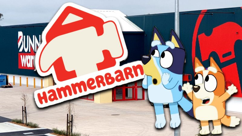 Kiwi kids can meet Bluey at the Bunnings NZ store turned into a real life Hammerbarn
