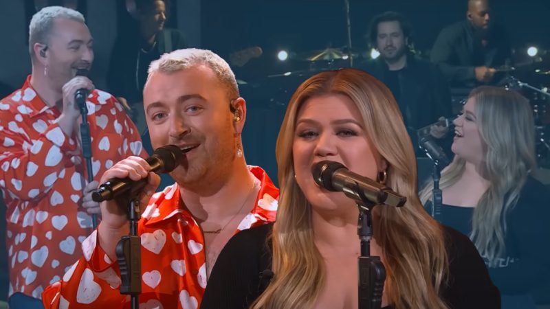 Sam Smith joins Kelly Clarkson to perform an 'unbelievably gorgeous' duet on 'Breakaway' 