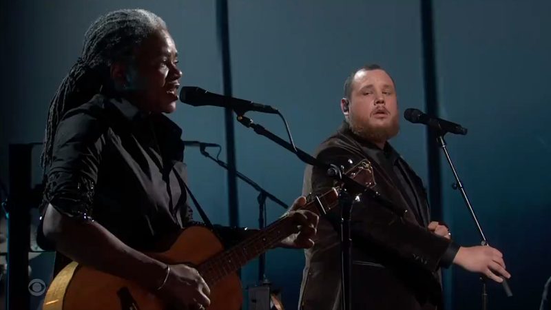 Luke Combs and Tracy Chapman duet in iconic 'Fast Car' performance at Grammys