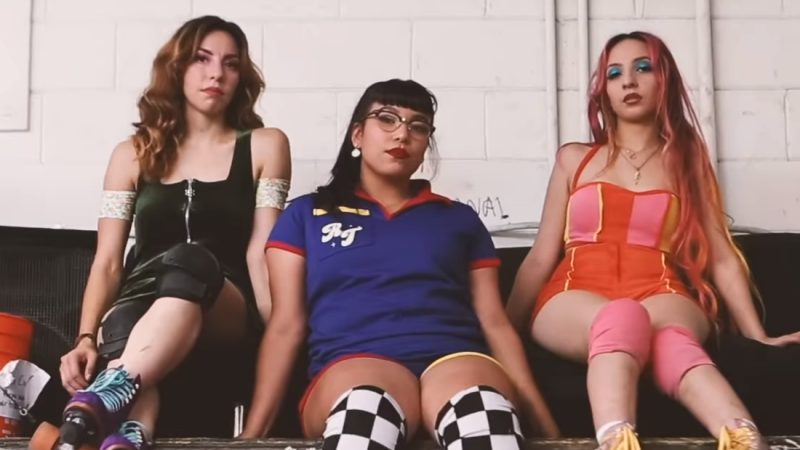 Theia gets the girls on a roll with her 'Bad Idea' music video