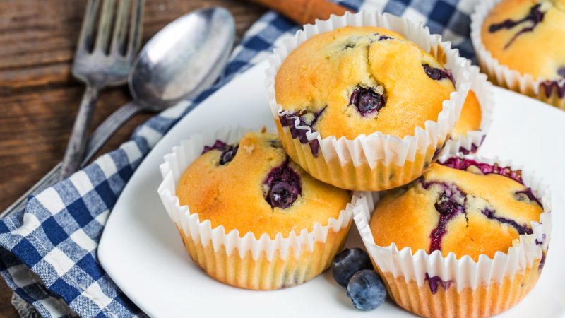 Bakers Lane Queenstown's Blueberry Muffin recipe