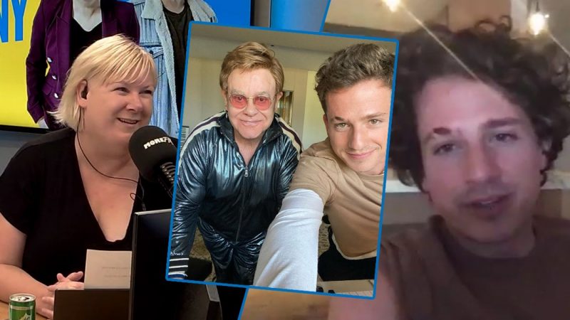 Charlie Puth calls making music with Elton John like "chatting to himself"