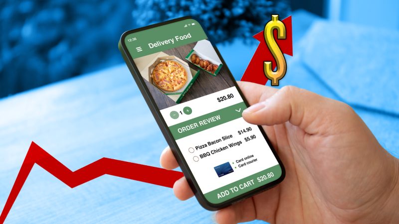 Are eateries gouing prices on food delivery apps?