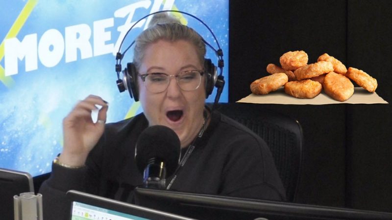 Caller shares hilarious story of how a chicken nugget showed up in her bra