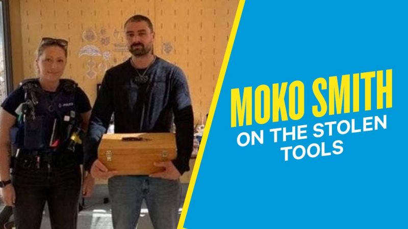 The Breakfast Club chat with Moko Smith about the incredible story of the stolen tools