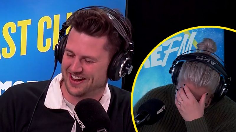 Adam breaks into hysterics over a private detail 