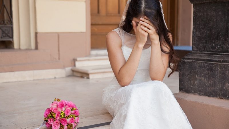 Woman's wedding day ruined by five simple words from husband