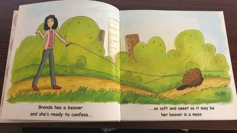 Parents are losing it over suggestive ‘Brenda’s Beaver' children's book