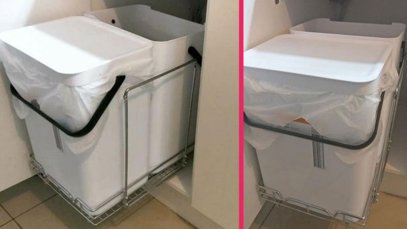 Mum shares how her simple 'Kmart' rubbish bin hack solved her kitchen problems