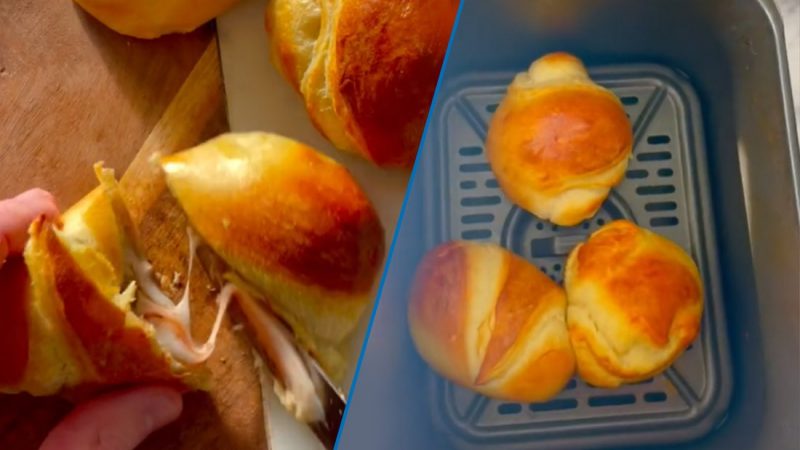 Air Fryer Creme Egg Croissants are your next cheat eat this Easter